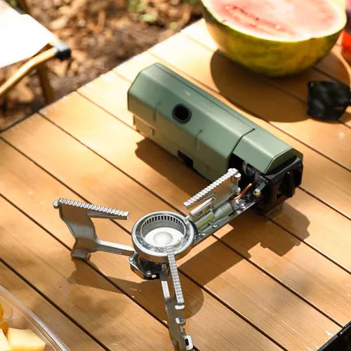 Anafe Cocina Portátil Dellorean Plegable Camping